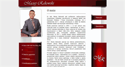 Desktop Screenshot of maciejrakowski.com